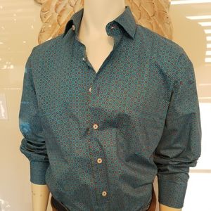 ALAN FLUSSER MENS BUTTON DOWN SHIRT